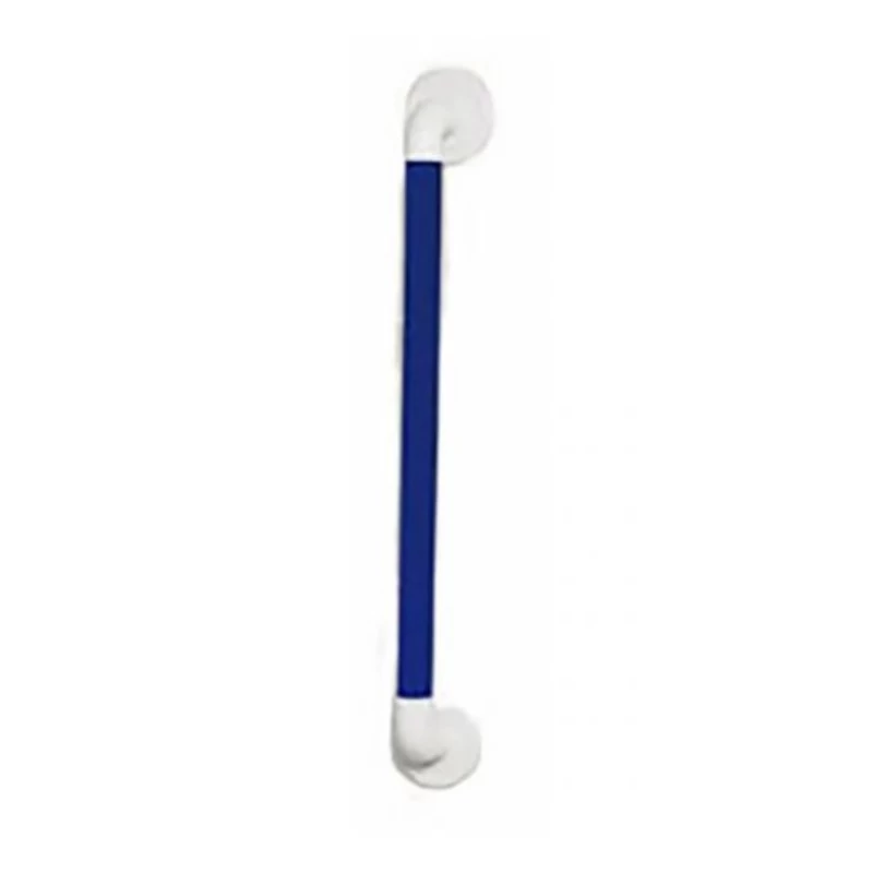 AKW Large Plastic Fluted Blue Grab Rail - 450mm 1 AKW Large Plastic Fluted Blue Grab Rail - 450mm