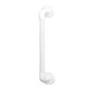 AKW Large Plastic Fluted White Grab Rail - 450mm