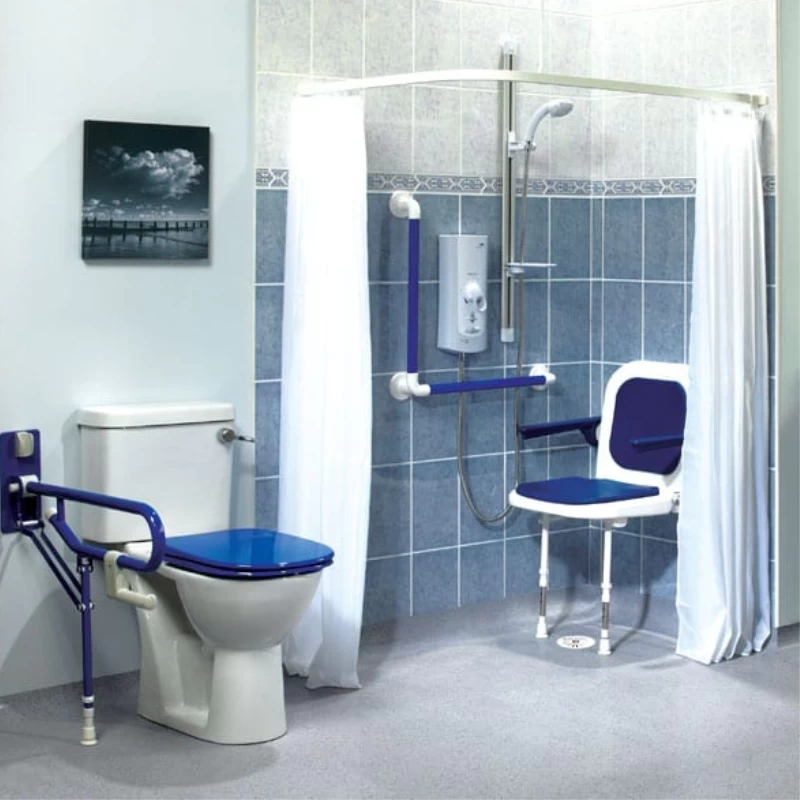 AKW White Shower Curtain - 2400 X 1800mm 1 AKW White Shower Curtain - 2400 X 1800mm