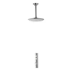 Aqualisa ISystem Concealed Digital Shower With Ceiling Fixed Shower Head - Gravity Pumped