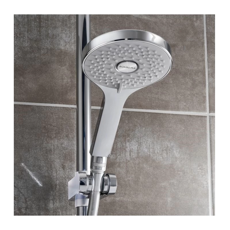 Aqualisa Optic Q Digital Smart Shower Concealed Dual With Ceiling Head - High Pressure/Combi 3 Aqualisa Optic Q Digital Smart Shower Concealed Dual With Ceiling Head - High Pressure/Combi - Image 3