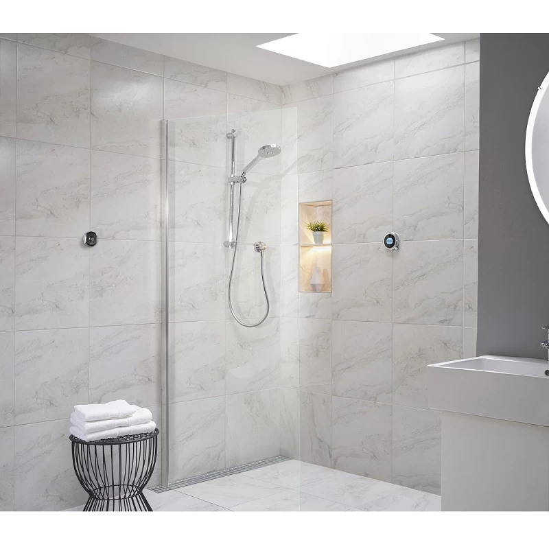 Aqualisa Optic Q Digital Smart Shower Concealed With Adjustable Head - High Pressure/Combi 2 Aqualisa Optic Q Digital Smart Shower Concealed With Adjustable Head - High Pressure/Combi - Image 2