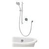 Aqualisa Optic Q Digital Smart Shower Concealed With Bath Fill - Gravity Pumped