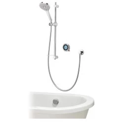 Aqualisa Optic Q Digital Smart Shower Concealed With Bath Fill - High Pressure/Combi