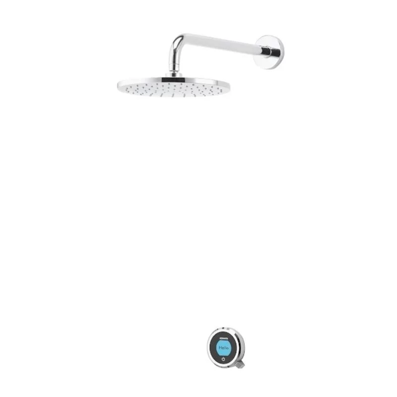Aqualisa Optic Q Digital Smart Shower Concealed With Fixed Head - Gravity Pumped 1 Aqualisa Optic Q Digital Smart Shower Concealed With Fixed Head - Gravity Pumped