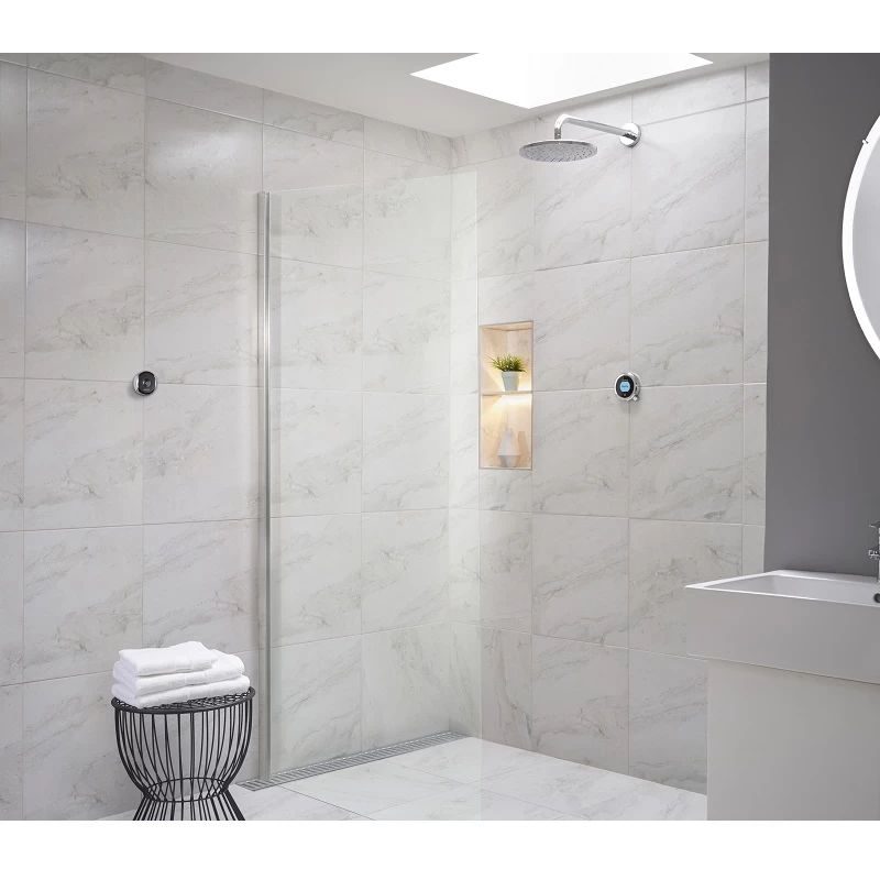 Aqualisa Optic Q Digital Smart Shower Concealed With Fixed Head - High Pressure/Combi 2 Aqualisa Optic Q Digital Smart Shower Concealed With Fixed Head - High Pressure/Combi - Image 2