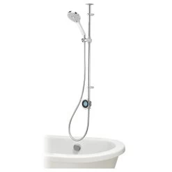 Aqualisa Optic Q Digital Smart Shower Exposed With Bath Fill - High Pressure/Combi