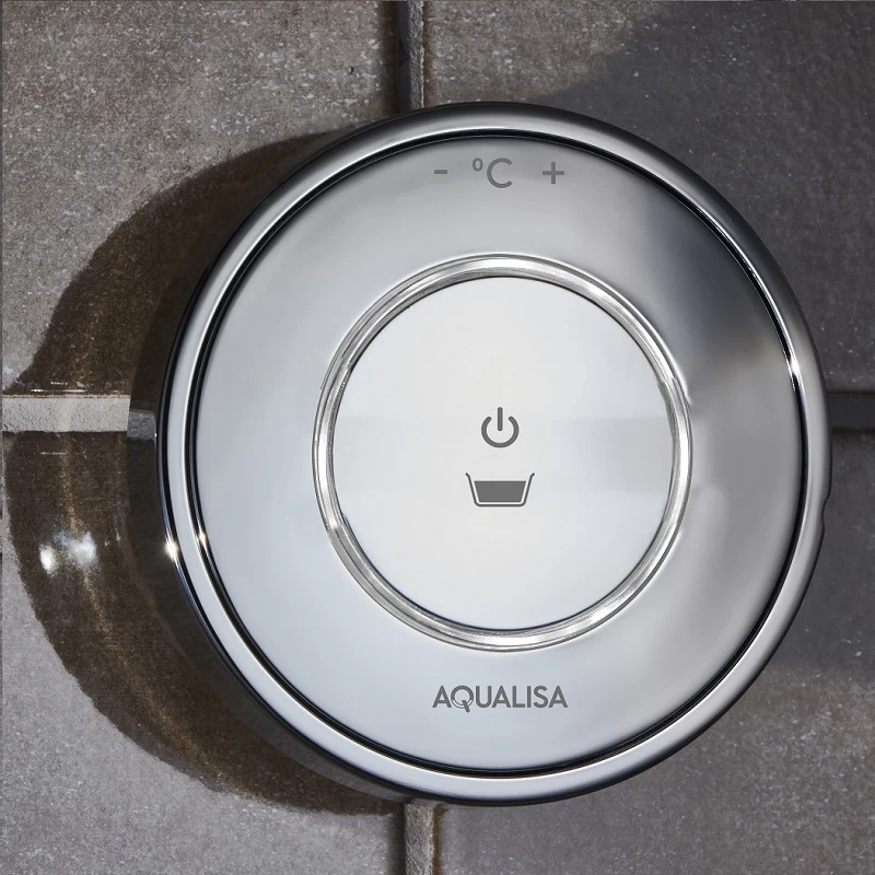 Aqualisa Unity Q Digital Smart Shower Bath With Overflow Filler - Gravity Pumped 2 Aqualisa Unity Q Digital Smart Shower Bath With Overflow Filler - Gravity Pumped - Image 2