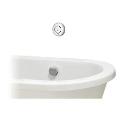 Aqualisa Unity Q Digital Smart Shower Bath With Overflow Filler - High Pressure/Combi