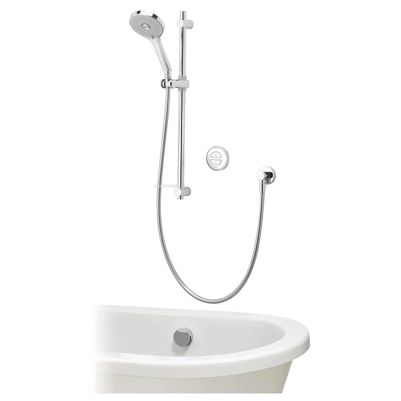 Aqualisa Unity Q Digital Smart Shower Concealed Adjustable With Bath - High Pressure/Combi 1 Aqualisa Unity Q Digital Smart Shower Concealed Adjustable With Bath - High Pressure/Combi