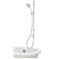 Aqualisa Unity Q Digital Smart Shower Exposed Adjustable With Bath - High Pressure/Combi