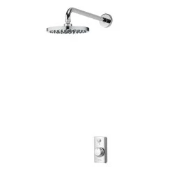 Aqualisa Visage Q Digital Smart Shower Concealed Wall Head - High Pressure/Combi