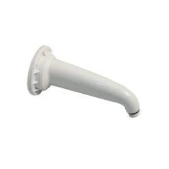 Aqualisa Fixed Arm (Plastic) – Ø20mm - White