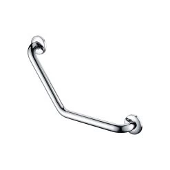 Bristan Angled Grab Bar - 437mm - Chrome