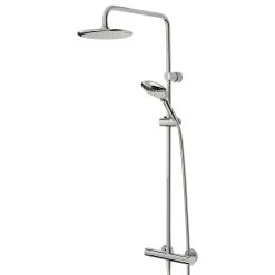 Bristan Claret Thermostatic Exposed Bar Shower With Rigid Riser