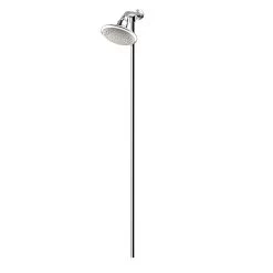 Bristan Fixed Shower Head With Rigid Riser - Chrome