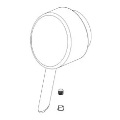 Bristan Lever Handle - Chrome