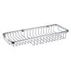 Bristan Medium Wall Fixed Wire Basket - Chrome