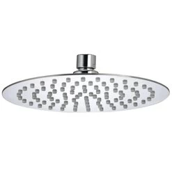 Bristan Round Slimline Fixed Head - 200mm - Chrome