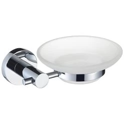 Bristan Round Soap Dish - Chrome