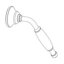 Bristan Shower Head - White/Chrome