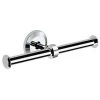 Bristan Solo Double Toilet Roll Holder - Chrome