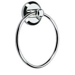 Bristan Solo Towel Ring - Chrome