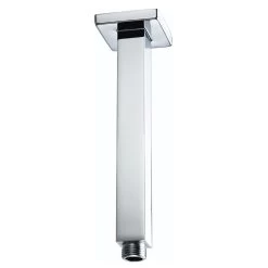 Bristan Square Ceiling Fed Shower Arm - 200mm - Chrome