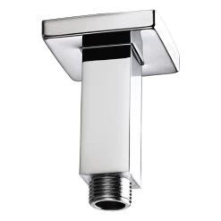 Bristan Square Ceiling Fed Shower Arm - 75mm - Chrome