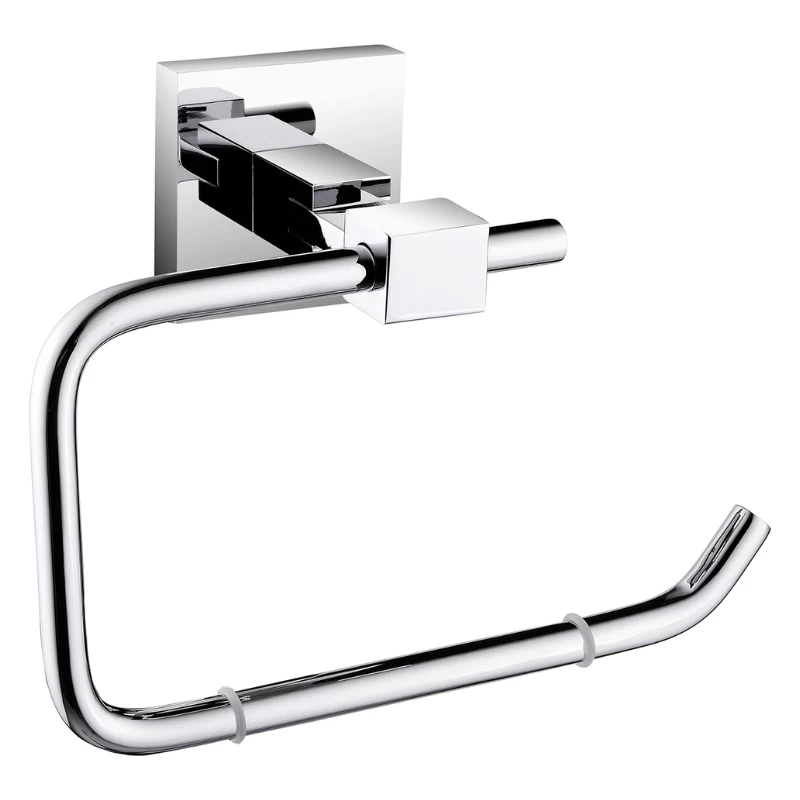 Bristan Square Toilet Roll Holder - Chrome 1 Bristan Square Toilet Roll Holder - Chrome