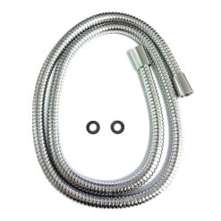 Crosswater Large Bore Shower Hose 11mm X 1500mm Chrome