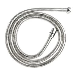 Croydex 1.5m - 2m Reinforced Stainless Steel Stretch Hose