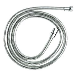 Croydex 1.5m Stretch Reinforced Shower Hose - Chrome