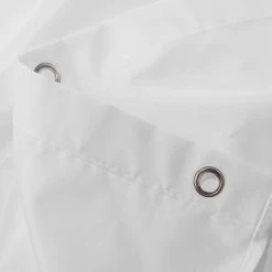 Croydex 1800mm X 2100mm High Performance/professional Textile Shower Curtain - White -Shower Accessories croydex 1800mm x 2100mm high performance professional textile shower curtain white gp85106 3