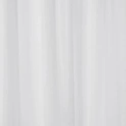 Croydex 2000mm X 2000mm High Performance/professional Textile Shower Curtain - White