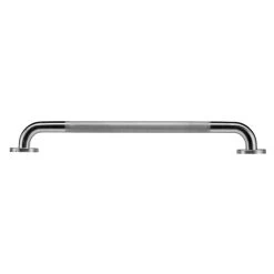 Croydex 600mm Stainless Steel Grab Bar With Anti-Slip Grip - Chrome -Shower Accessories croydex 600mm stainless steel grab bar with anti slip grip chrome ap500741 2
