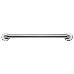 Croydex 600mm Stainless Steel Straight Grab Bar - Chrome