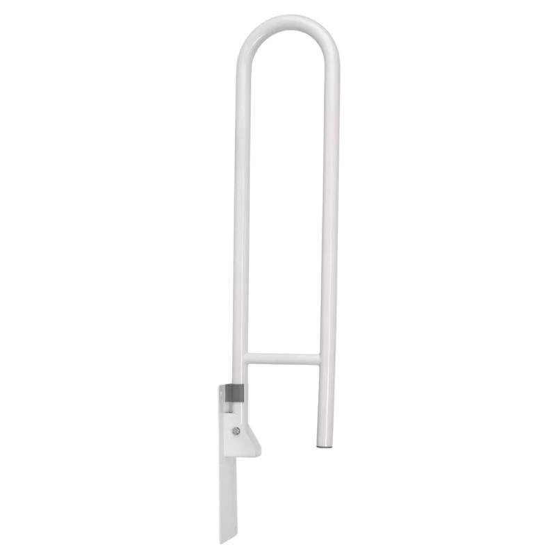 Croydex 850mm Fold Away Hand Rail - White 1 Croydex 850mm Fold Away Hand Rail - White