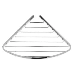 Croydex Aluminium Corner Basket - Chrome 6 Croydex Aluminium Corner Basket - Chrome -Shower Accessories croydex aluminium corner basket chrome qm775941 2