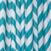 Croydex Aqua Chevron Textile Shower Curtain