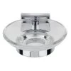 Croydex Flexi-Fix Chester Soap Dish And Holder - Chrome