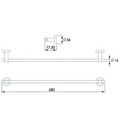 Croydex Flexi-Fix Epsom Black Towel Rail 7 Croydex Flexi-Fix Epsom Black Towel Rail -Shower Accessories croydex flexi fix epsom black towel rail qm482721 3