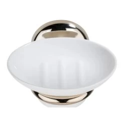 Croydex Flexi-Fix Grosvenor Gold Soap Dish And Holder - Gold