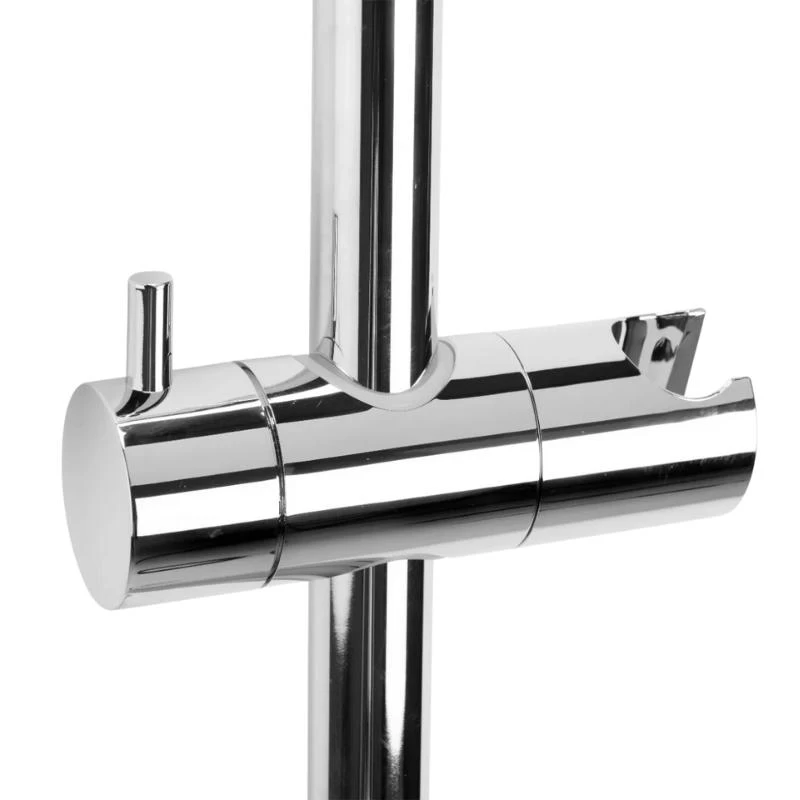 Croydex Flexi-Fix Riser Rail - Chrome 2 Croydex Flexi-Fix Riser Rail - Chrome - Image 2