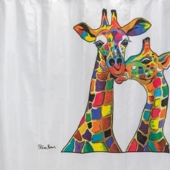 Croydex Francie & Josie Shower Curtain - Steven Brown