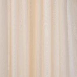 Croydex Ivory Plain Shower Curtain