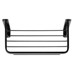 Croydex Large Basket - Matte Black -Shower Accessories croydex large basket matte black qm770321 2