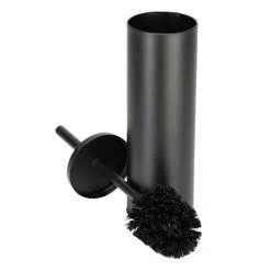 Croydex Matt Black Toilet Brush And Holder -Shower Accessories croydex matt black toilet brush and holder aj700021 2