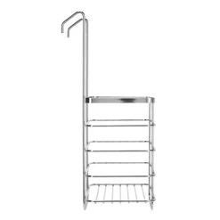 Croydex Shower Screen Caddy - Chrome 5 Croydex Shower Screen Caddy - Chrome -Shower Accessories croydex shower screen caddy chrome qm264141 2