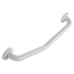 Croydex Stainless Steel Angled Grab Bar - White -Shower Accessories croydex stainless steel angled grab bar white ap501322 2